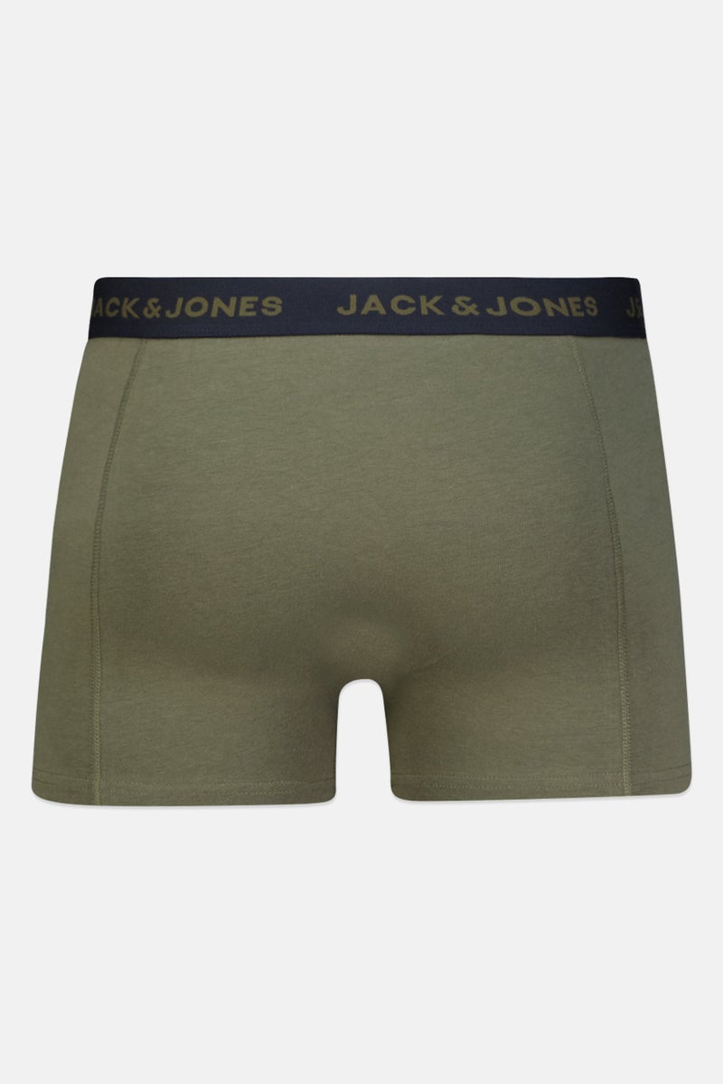 JACK & JONES Men 3 Pack Brand Logo Boxer Brief, Multicolor - Image 3