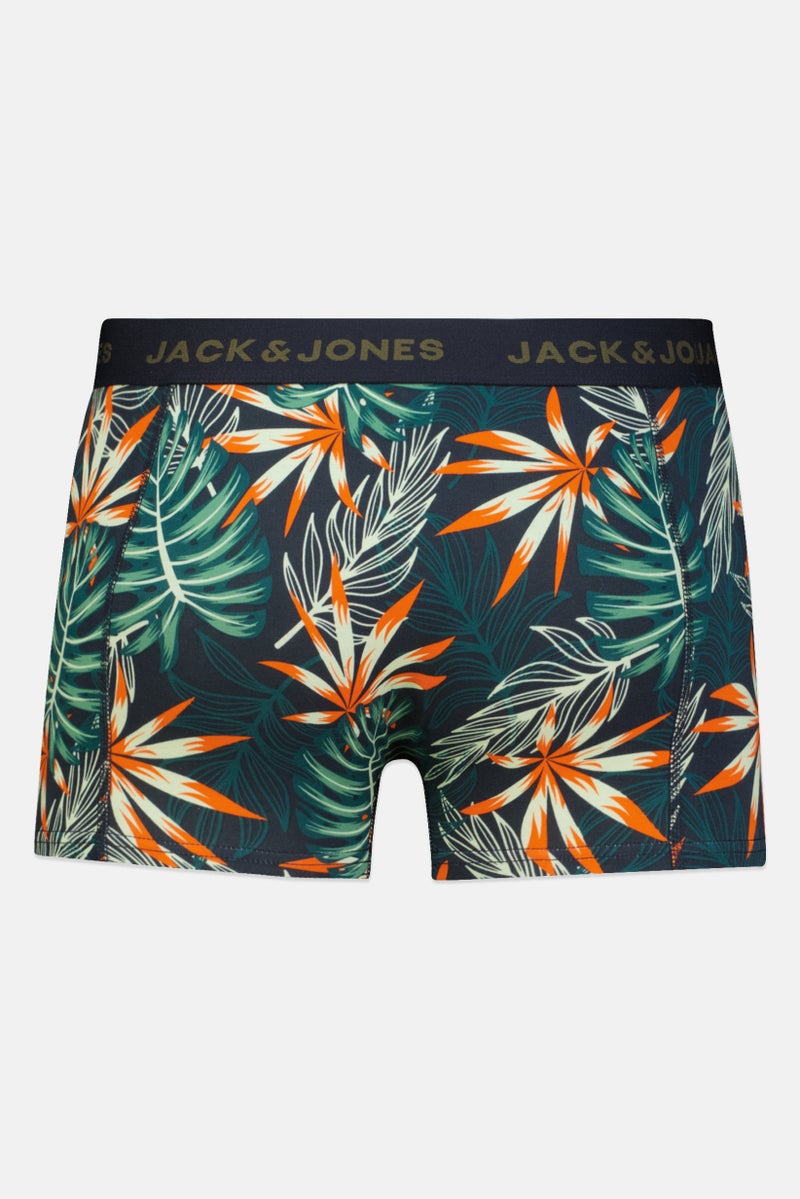 JACK & JONES Men 3 Pack Brand Logo Boxer Brief, Multicolor - Image 2