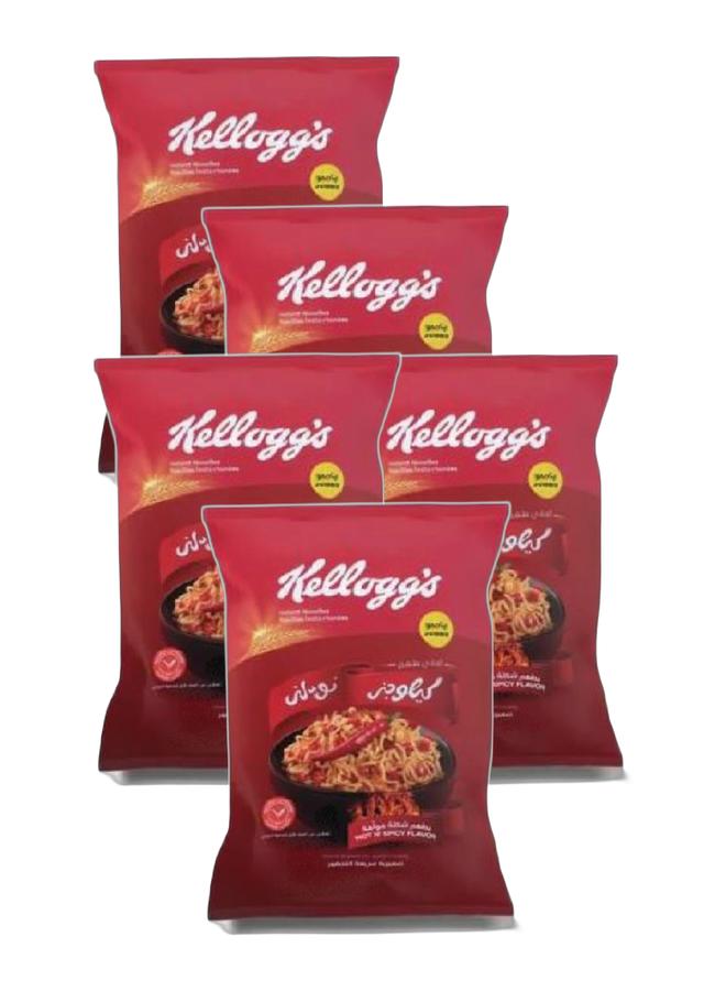 Kellogg's Noodels Hot Spicy 70g (Pack of 5) - Image 1