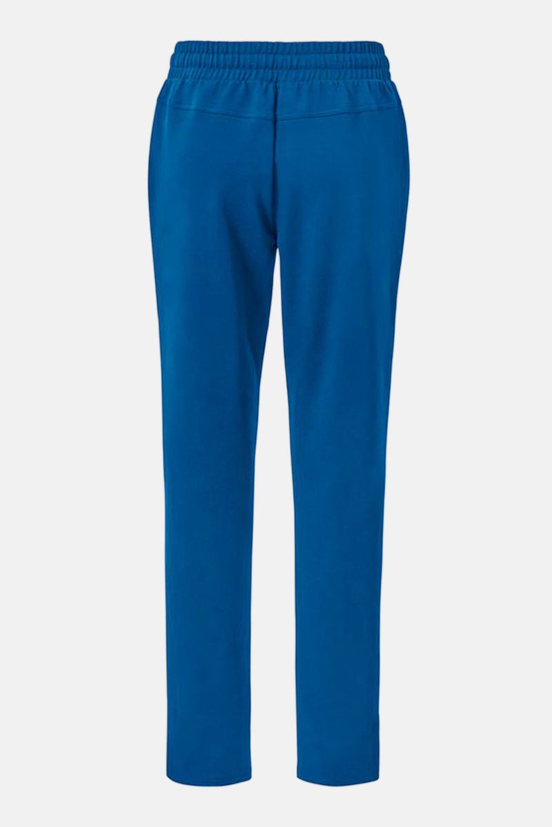 Tchibo Women Regular Fit Plain Jogger Sweatpants, Light Blue - Image 3