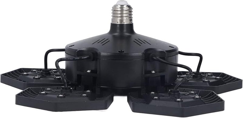 120W 5 Arm Folding LED Garage Ceiling Work Light For Shop Factory Utility - Image 4