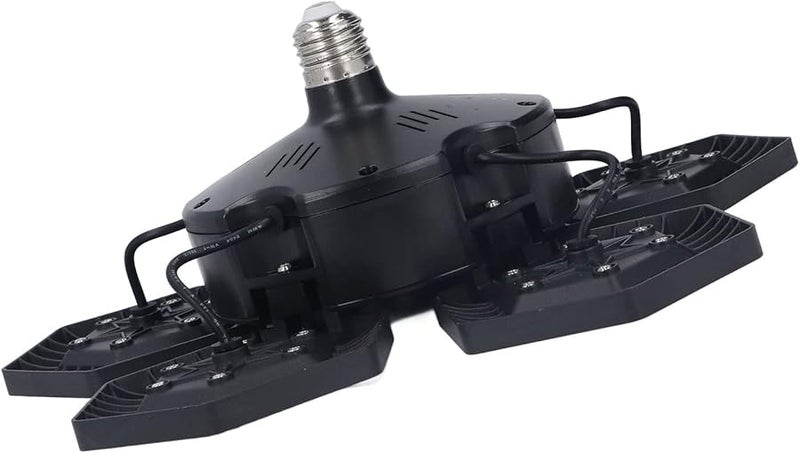 120W 5 Arm Folding LED Garage Ceiling Work Light For Shop Factory Utility - Image 3