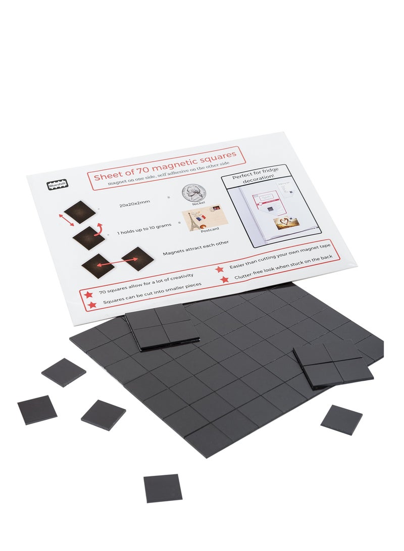 ATK Strong Adhesive Magnet Sheet 54 Squares Sticker - Image 1