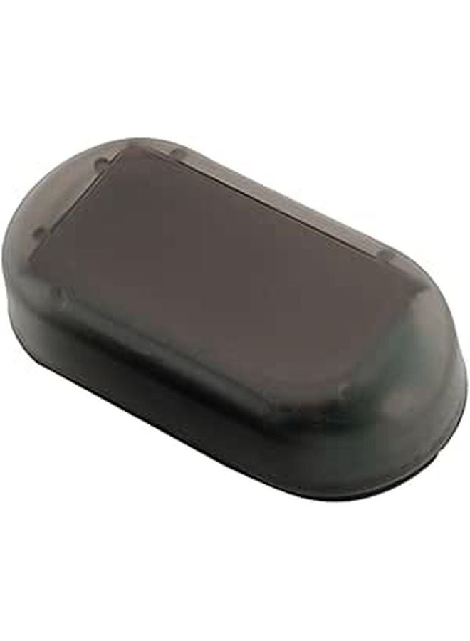Solar Powered Anti Theft Flashing Alarm Light Red Easy Install Vehicle Warning Lamp - Image 1