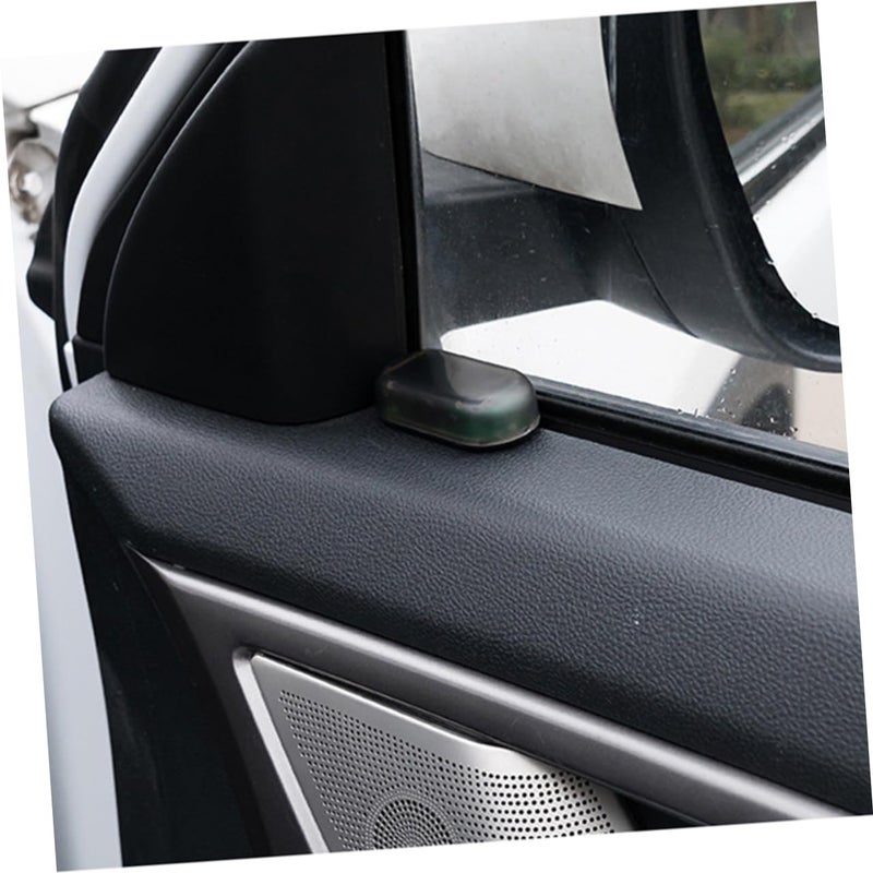 Solar Powered Anti Theft Flashing Alarm Light Red Easy Install Vehicle Warning Lamp - Image 4