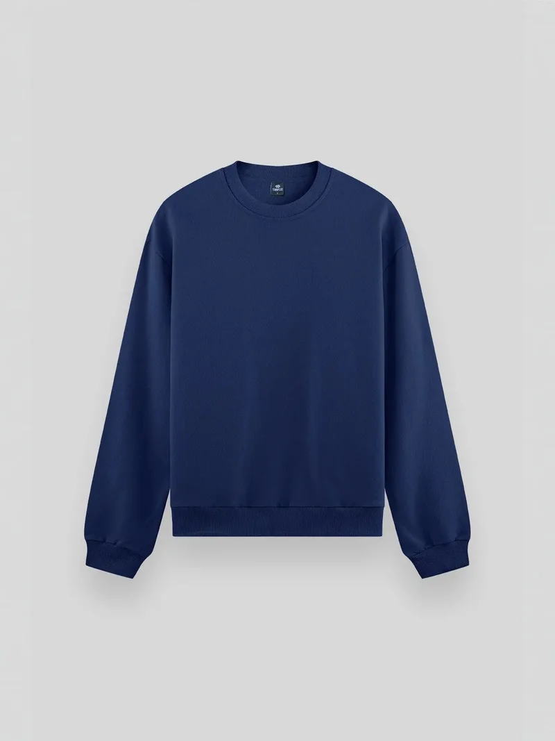 تومي لايف TOMMY Men's Plain Crew Neck Sweatshirt
