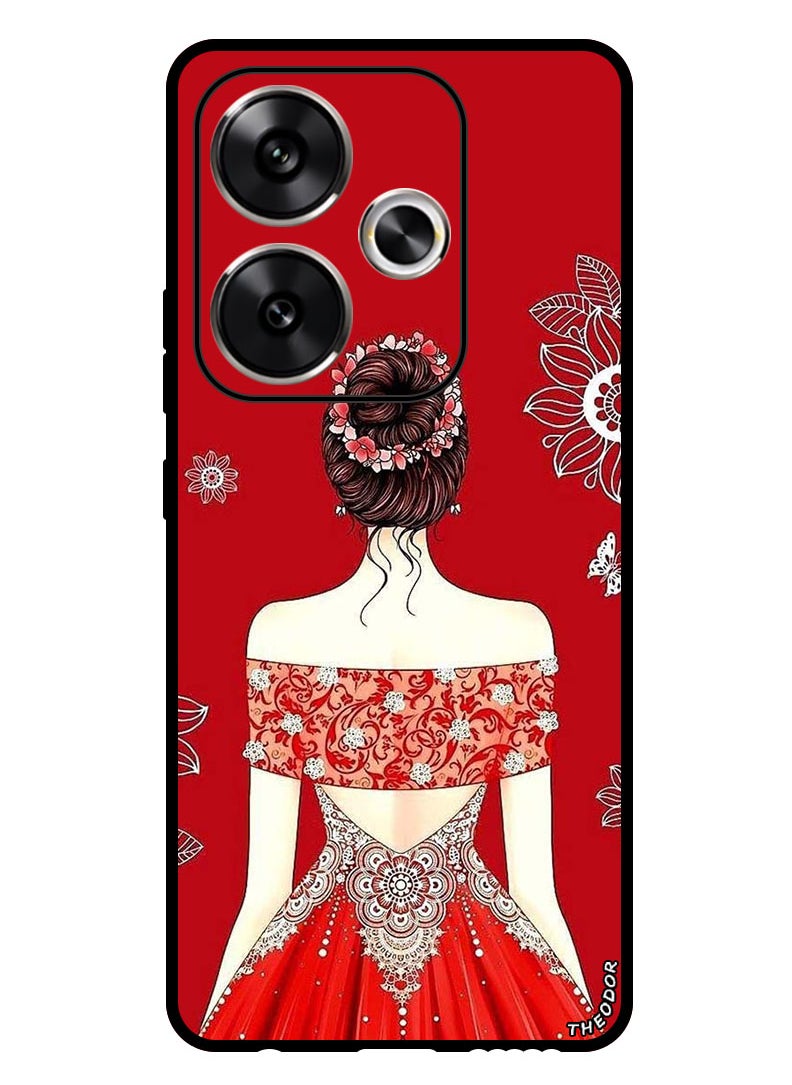 Theodor Protective Case Anti Scratch Shock Proof Bumper Cover For Xiaomi Redmi Turbo 3 Cute Ladyy  - Image 1