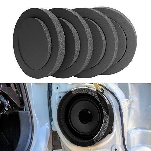 VOFONO 4PCS Speaker System - 6.5 inch Foam Baffles Enhancer Kit with Bass Blocker for 6" & 6.5" Speakers - Image 1