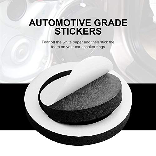 VOFONO 4PCS Speaker System - 6.5 inch Foam Baffles Enhancer Kit with Bass Blocker for 6" & 6.5" Speakers - Image 5