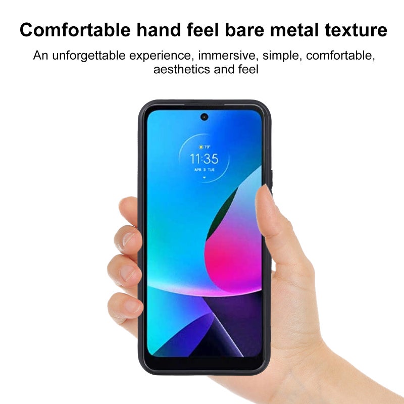 HuHa Case Cover For Motorola Moto G Play 2023 TPU Phone Case(Black) - Image 3