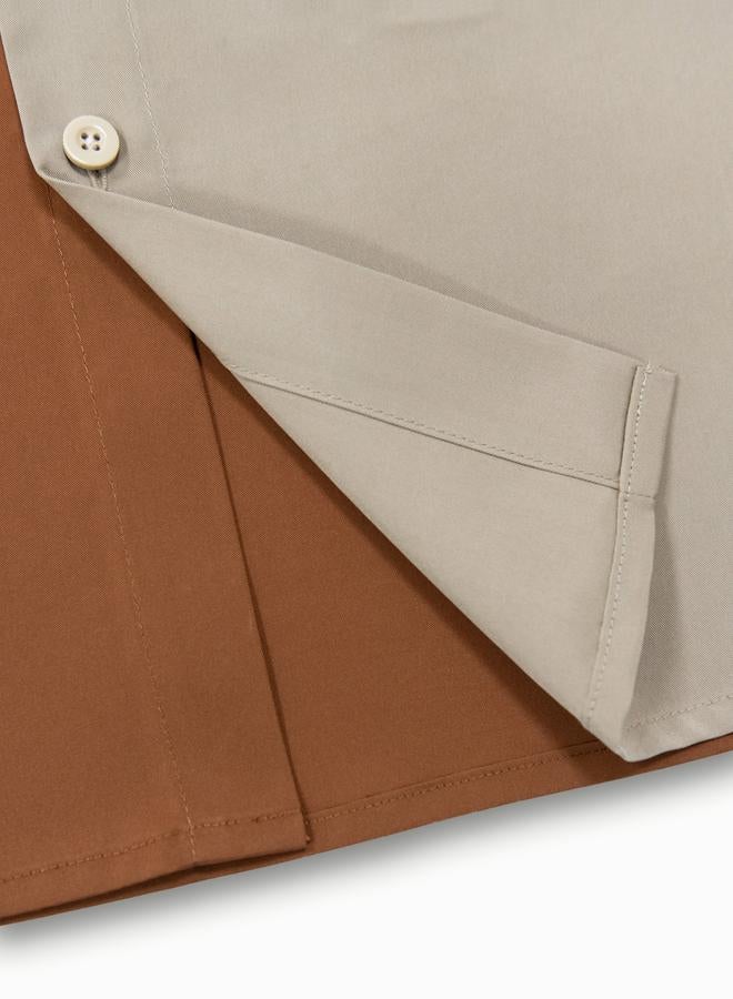 Take Two Men Two-Tone Button-Down Shirt with Pocket - Image 5