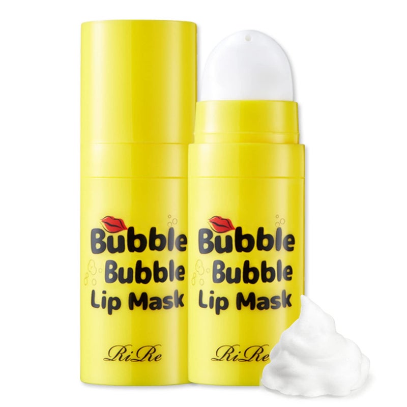 RIRE Bubble Bubble Lip Mask 12ml  04oz  Remove Dead Skin Bubble Scrub for Lip Moisturizing Supply Vitamin C