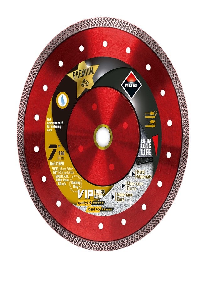 Rubi Tools 7" VIP Premium Wet Diamond Blade