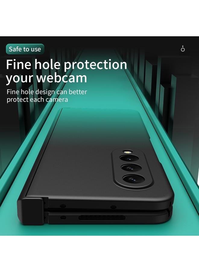 اس-توب جراب لهاتف Samsung Galaxy Z Fold3 5G، جراب هاتف مدمج من مادة فيلمية مقواة متدرجة ملونة - Image 5