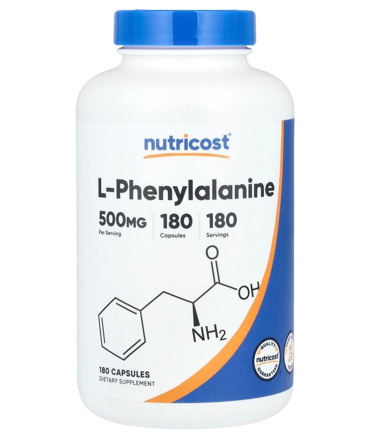 L-Phenylalanine 500 mg 180 Capsules