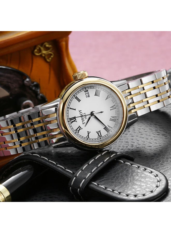 Tissot Carson Collection Stainless Steel Quartz Women's Watch T085.210.22.013.00 - Image 2
