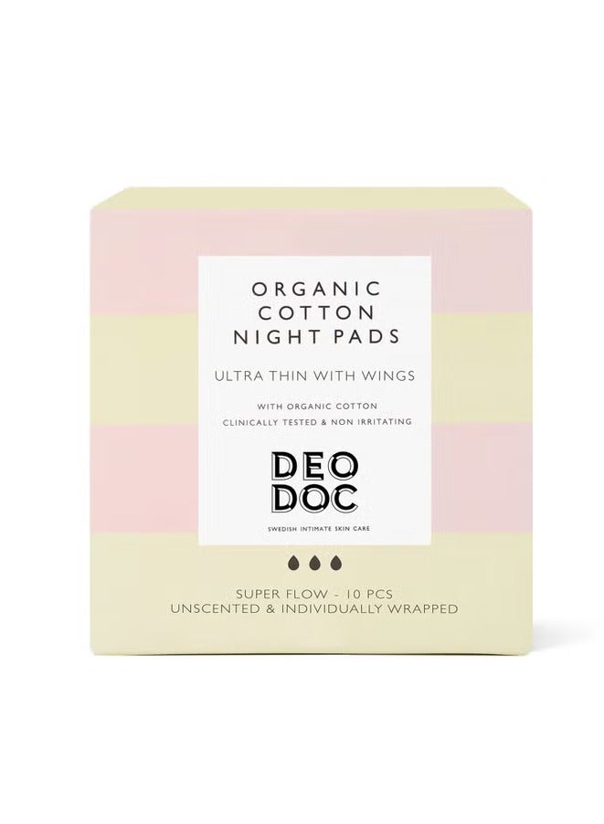 DeoDoc Organic Cotton Night Pads - Image 4