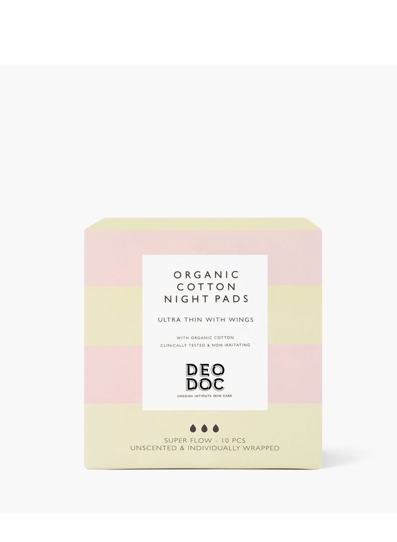 DeoDoc Organic Cotton Night Pads - Image 3