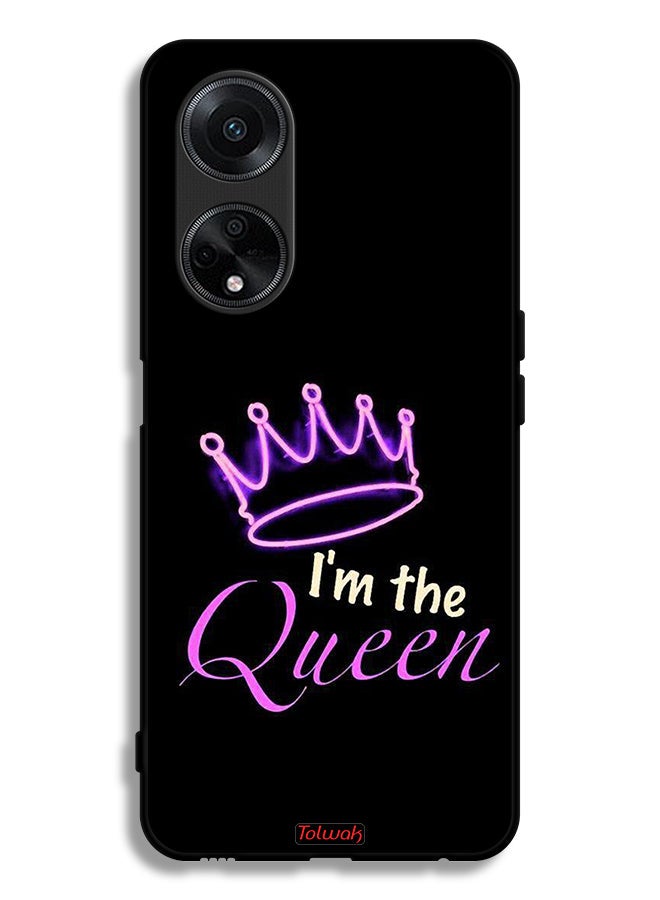 Tolwak Oppo F23 5G Protective Case Cover I Am The Queen - Image 1