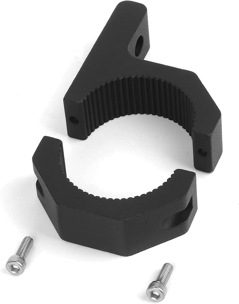 Jtron 2 Pack Off-Road ATV UTV Light Bar Mounts Mounting Bracket Bar Clamp Kits 1"/1.5"/1.75" Inch Aluminium Mounting Bracket Kit LED Off Road Light Horizontal Bar Tube Clamp Roof Roll Cage Holder Fast & slow shipment compatible - Image 4