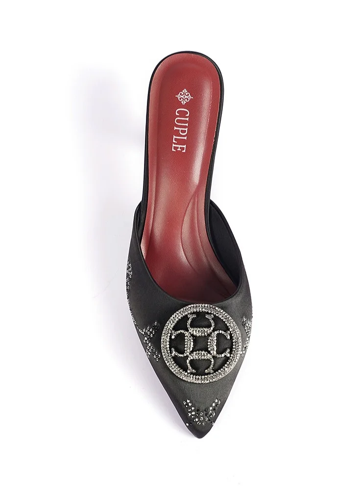Cuple Ladies  Slip-On festive Mules