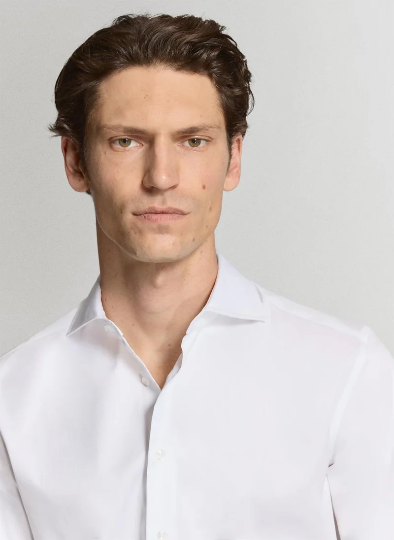 Mango Man 01-BLANCO Shirt Masnou for Men | Best Price UAE