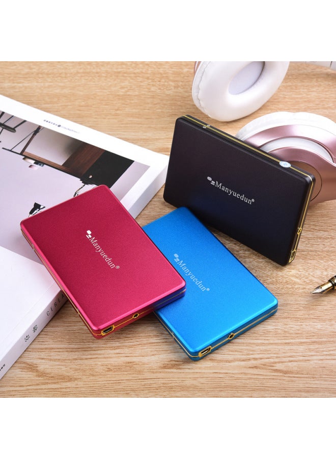 Ultra-thin Mobile Hard Disk. 1TB Direct Sales-Capacity:750GB-Interface:USB 3.0 - Image 1