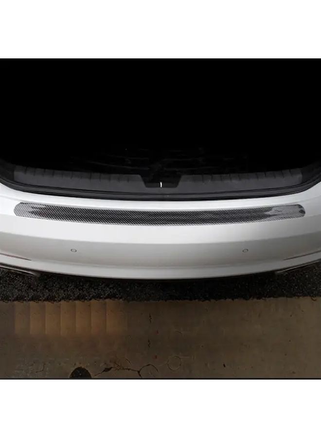 Black 5D Nano Carbon Fiber Reflective Tape Scratch Proof Self Adhesive Waterproof Car Door Sill Mirror Safety Protector Sticker 1pc - Image 5