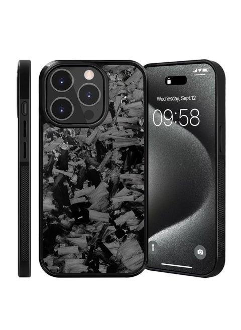 For Iphone 15promax Carbon Fiber 16Pro Mobile Phone Case 14Plus Protective Case For Iphone12 Case 11 13-Color:☆Large Pattern Black Without Magnet-Applicable Models:For Iphone 16 Pro