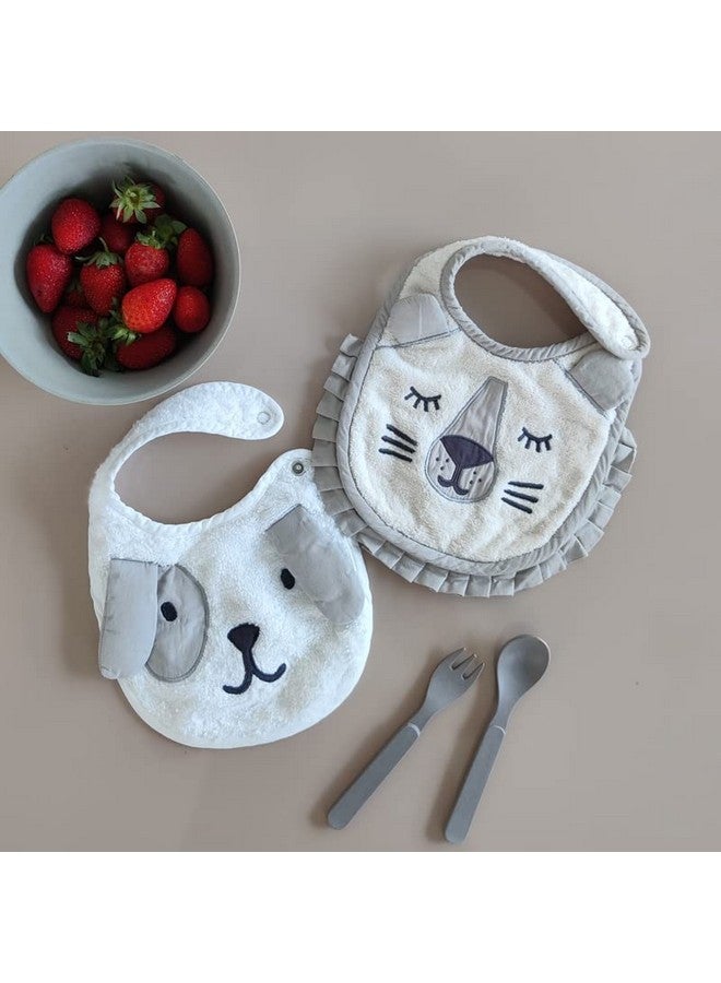 Masilo 100% Soft Towelling Cotton Burping Cloth & Bib For Newborn Baby-Absorbent & Soft Bib For Babies, (1 X Burp Cloth) - Lion - Image 3