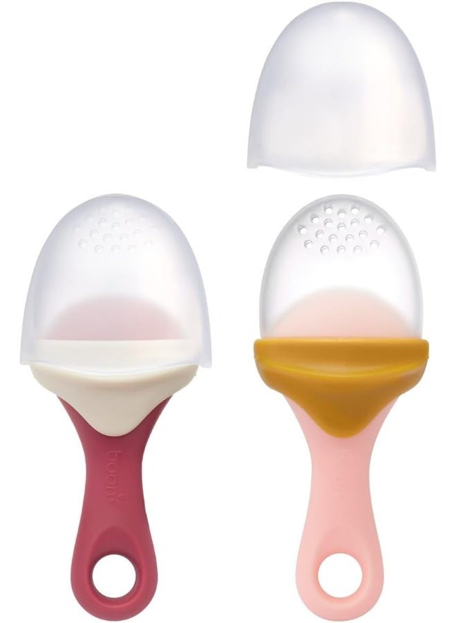 Boon Pulp Silicone Baby Feeder Set (2-Pack) - Image 1