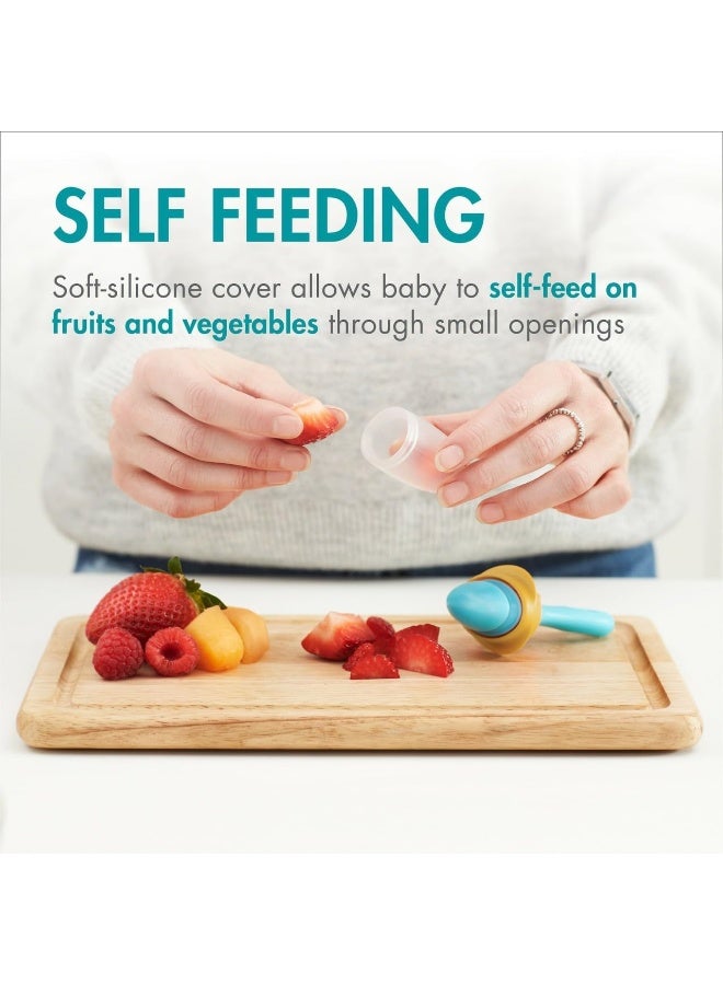 Boon Pulp Silicone Baby Feeder Set (2-Pack) - Image 5