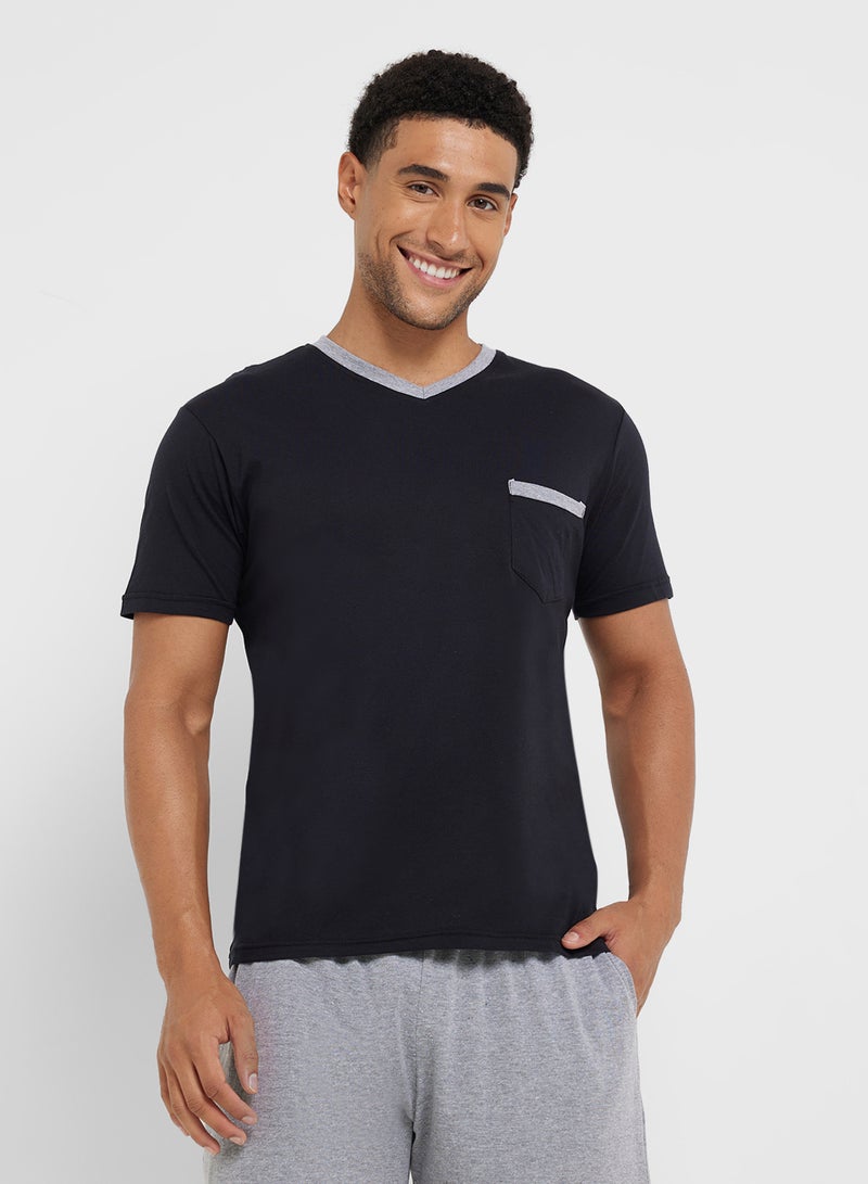 Seventy Five Nightwear T-Shirt & Shorts Sets  - Image 3