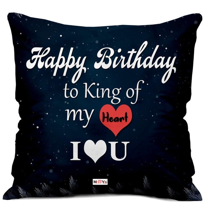 BIRTHDAY GIFTS FOR HUSBAND, BIRTHDAY GIFTS FOR BOYFRIEND, BIRTHDAY GIFTS, HUSBAND BIRTHDAY GIFTS, BIRTHDAY CUSHION, GIFT FOR MEN FOR BIRTHDAY SPECIAL, (12-12 INCH)