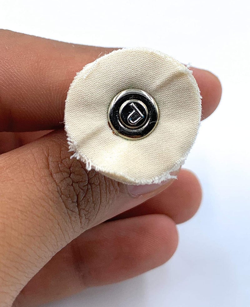 Fozti Mounted Muslin Cloth Buff Cream for 10pc PolishingBuffingCleaning for Dremel Rotary Tool Micro Hand Motor Polishing Motor for Jewellery Making Watchmaking Model Making Hobby Craft DIY 10 - Image 4