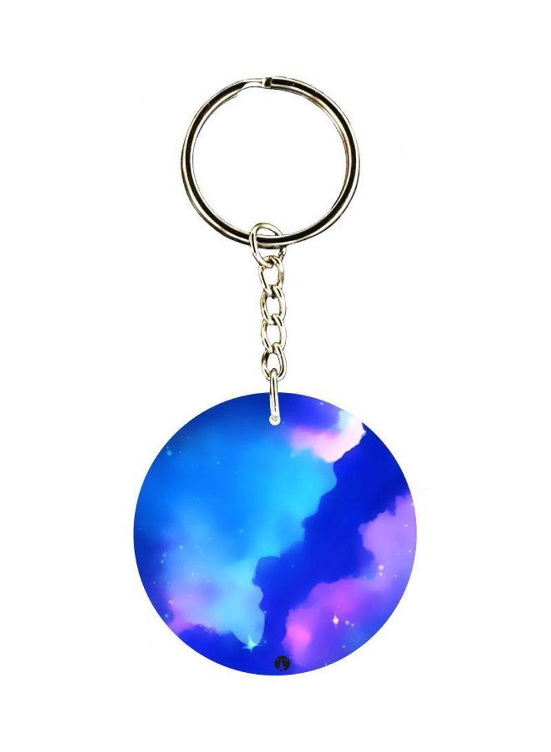 RKN Galaxy Printed Keychain
