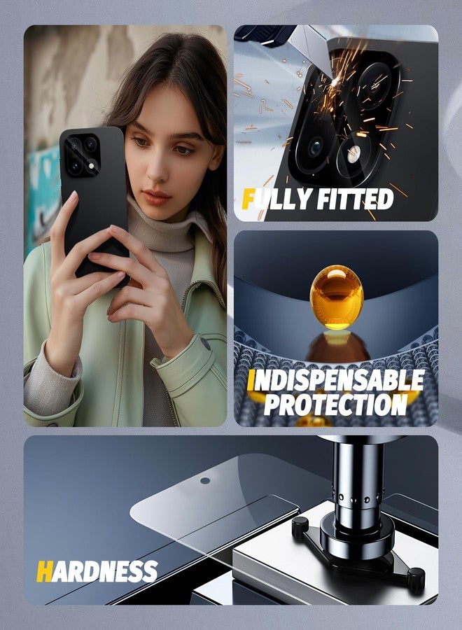 Orzero (3+3) Compatible for Oneplus 15, 3 Pack Screen Protector + 3 Pack Camera Lens Protector, Tempered Glass 9H High Definition Bubble Free Anti-Scratch - Image 2