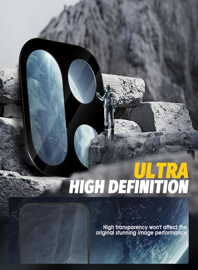 Orzero (3+3) Compatible for Oneplus 15, 3 Pack Screen Protector + 3 Pack Camera Lens Protector, Tempered Glass 9H High Definition Bubble Free Anti-Scratch - Image 3