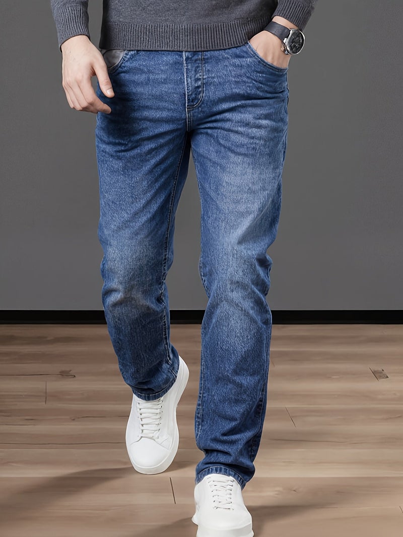 Wear Light Business Clothes on Your Body: the Micro Elastic Blue Fabric Does Not Stuffy Your Body, the Slim Cut Does Not Wrap Your Legs, Commuting, Dating, Shopping, All in One! - Image 2
