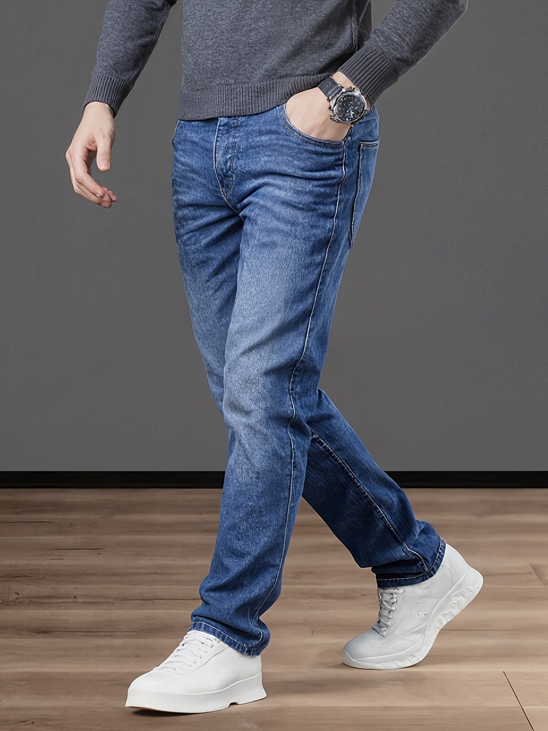 Wear Light Business Clothes on Your Body: the Micro Elastic Blue Fabric Does Not Stuffy Your Body, the Slim Cut Does Not Wrap Your Legs, Commuting, Dating, Shopping, All in One! - Image 5