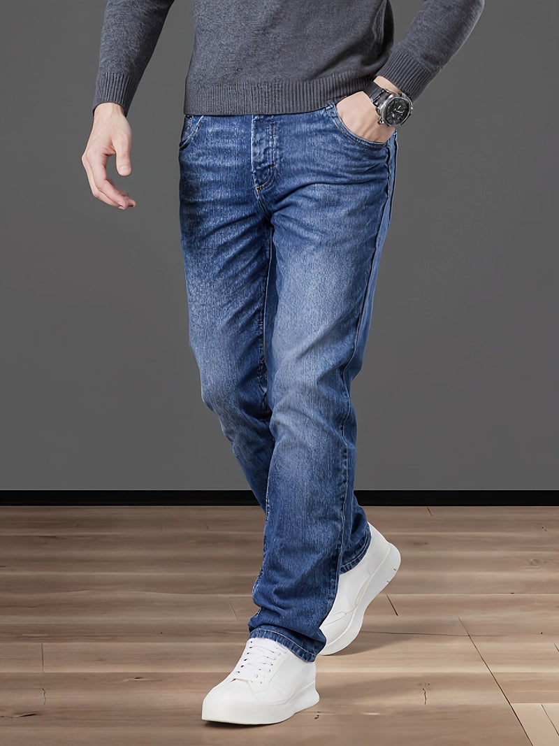 Wear Light Business Clothes on Your Body: the Micro Elastic Blue Fabric Does Not Stuffy Your Body, the Slim Cut Does Not Wrap Your Legs, Commuting, Dating, Shopping, All in One! - Image 3