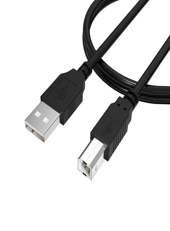 Arzweyk USB Printer Cable Cord to Computer Compatible with Canon PIXMA TS6420a, TS702a, TS9520a, TS3720, TR4720, TR7020a, TR8620a, TR160, MG3620, G7020, G6020, MegaTank G3270, GX2020, imageCLASS LBP6030w - Image 1