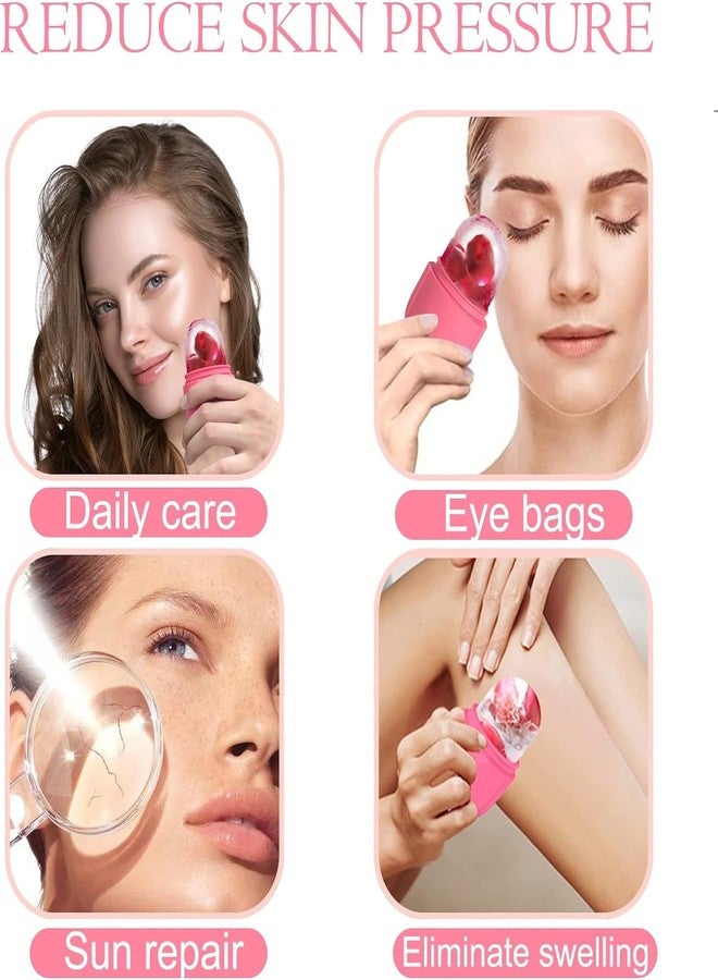 VBA GLOW CUBE Ice Roller For Face Eyes and Neck To Brighten Skin & Enhance Your Natural Glow/Reusable Facial Treatment to Tighten & Tone Skin & De-Puff The Eye Area - Image 3