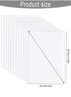 Generic Tracing Paper, 250 Sheets A4 Translucent Tracing Paper Clear Paper Trace Paper Calligraphy Transfer Paper Clear Tracing Sheets for Design Sketching Drawing Calligraphy Graphic Scrapbooking  - Image 2