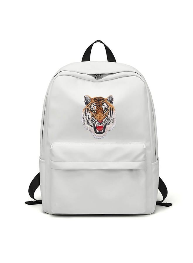 ZOOPOLR 2 pack delicate embroidered patches, cool tiger embroidery patches, iron on patches, sew on applique patch, custom backpack patches for men, boys, kids, ! (l) - Image 3