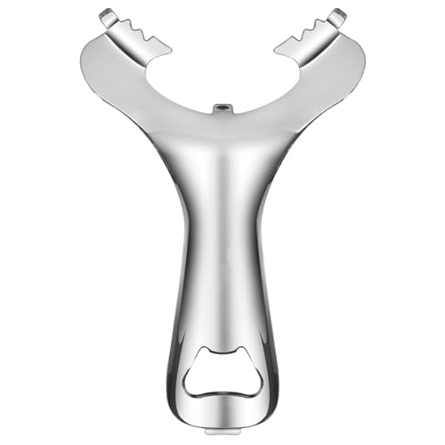 Bxgnip Mason Jar Opener No Lid Dents or Damage Multifunctional Jar Opener Easy Twist Manual Handheld Top Remover Bottle Opener Made For Lifetime - Image 1
