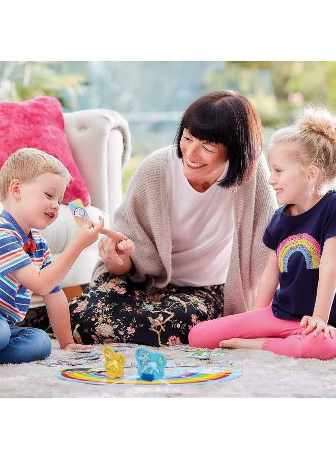Orchard Toys Moose Games Rainbow Unicorns Game. Race Your Unicorns Over The Rainbow to a Pot of Gold in This Magical, Fun Color-Matching Game! Ages 3+ for 2-4 Players - Image 3