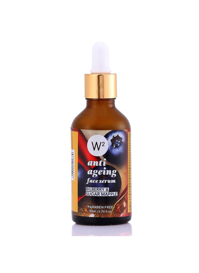 W2 W2 Why Wait Anti Ageing Face Serum Hydrates Moisturizes Plumps Skin Reduces Wrinkles and Fine Lines For Men and Women 50 ml  - Image 1