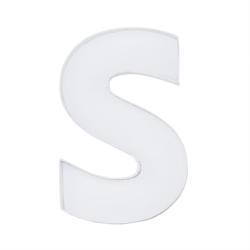 WENPACK 8" Small Fillable Cardboard Letter Shaped Paper Mache Cutouts Candy Tray Food Container(S) - Image 2