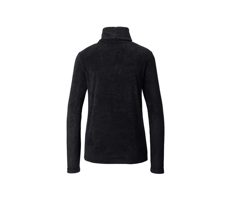 Tchibo Women Mock Neck Plain Sweater, Navy - Image 3
